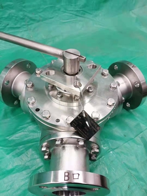 Pharmaceutical WCB Pigging Valves Hygienic Pigging Systems